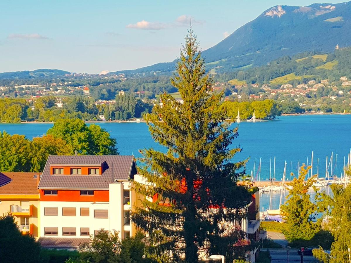 Corniche Joli T2 A 300 M Du Lac Avec Parking Prive Annecy Luaran gambar