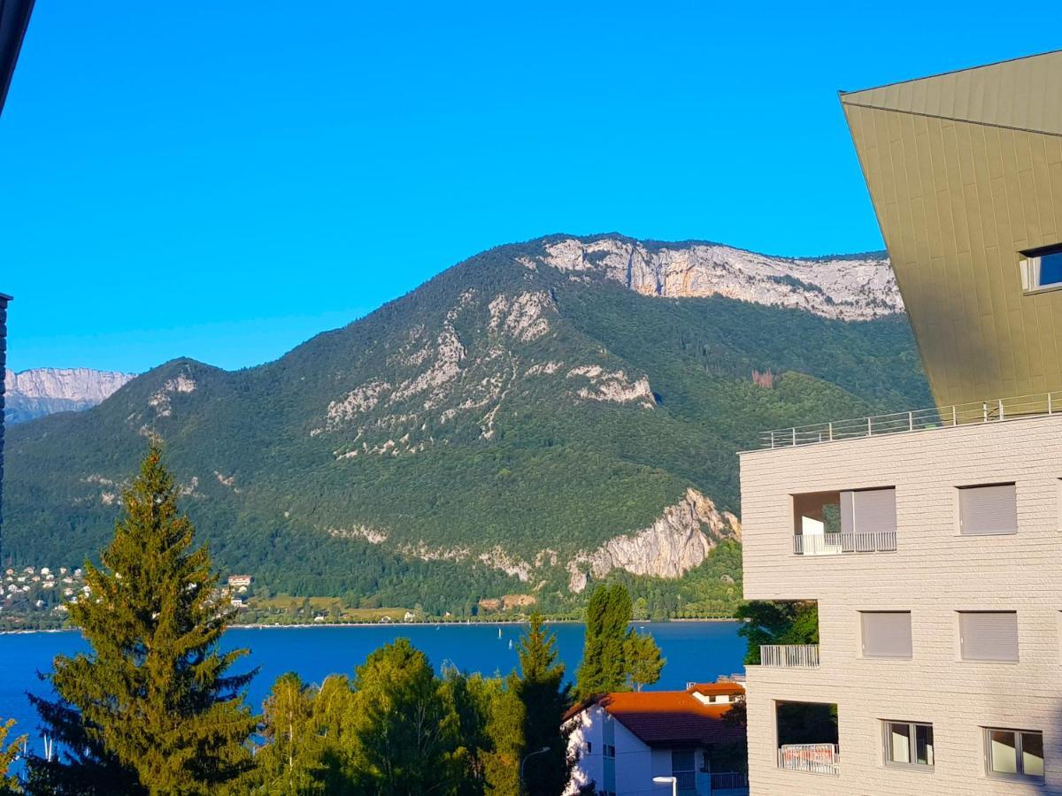 Corniche Joli T2 A 300 M Du Lac Avec Parking Prive Annecy Luaran gambar
